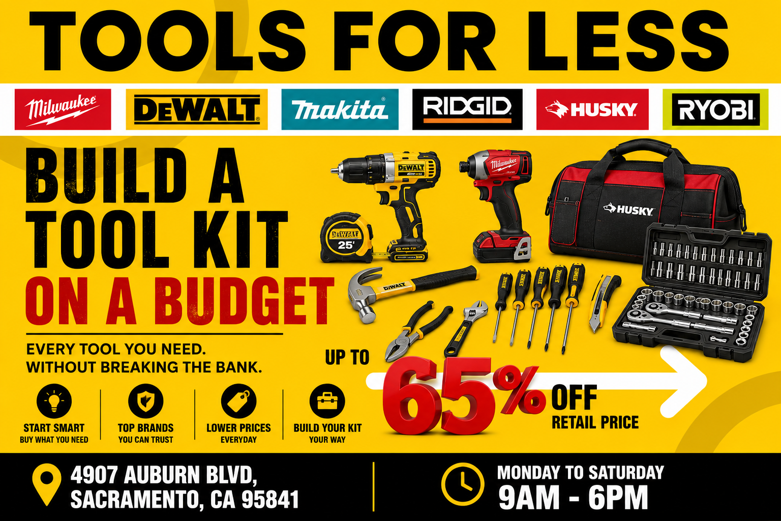 How to Build a Complete Tool Kit on a Budget (Without Buying Cheap Tools)