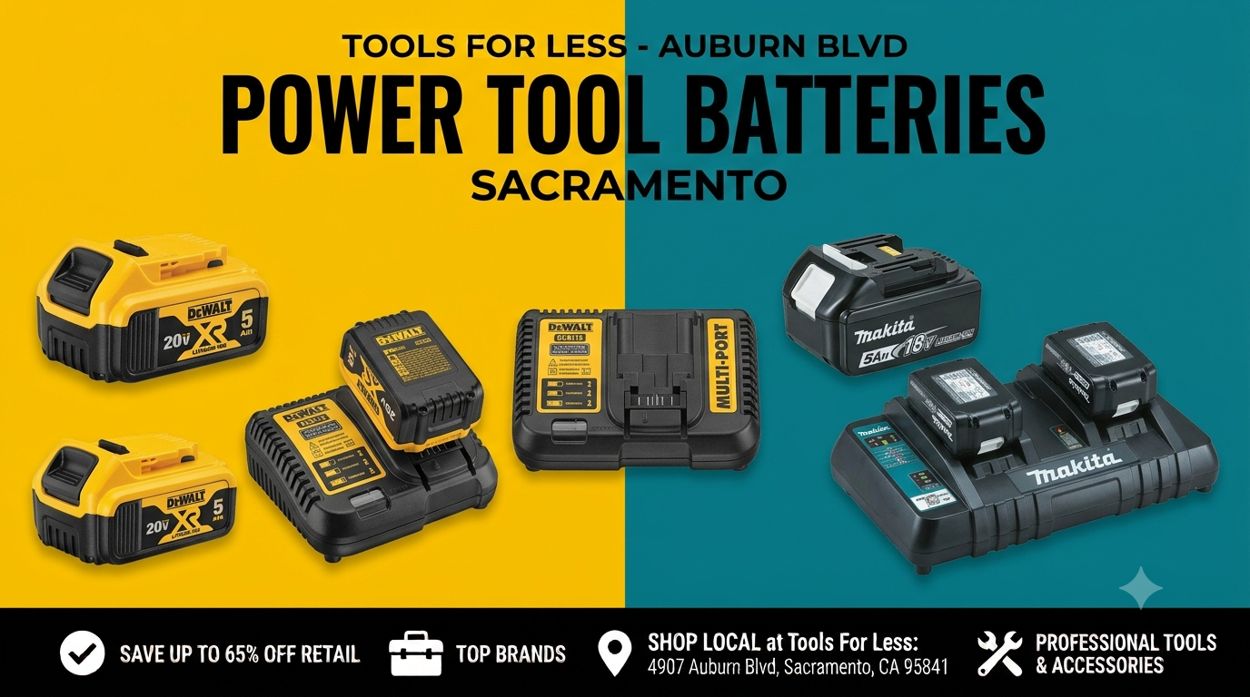 Power Tool Batteries: How to Get More Life From Milwaukee, DeWalt, and Makita Batteries