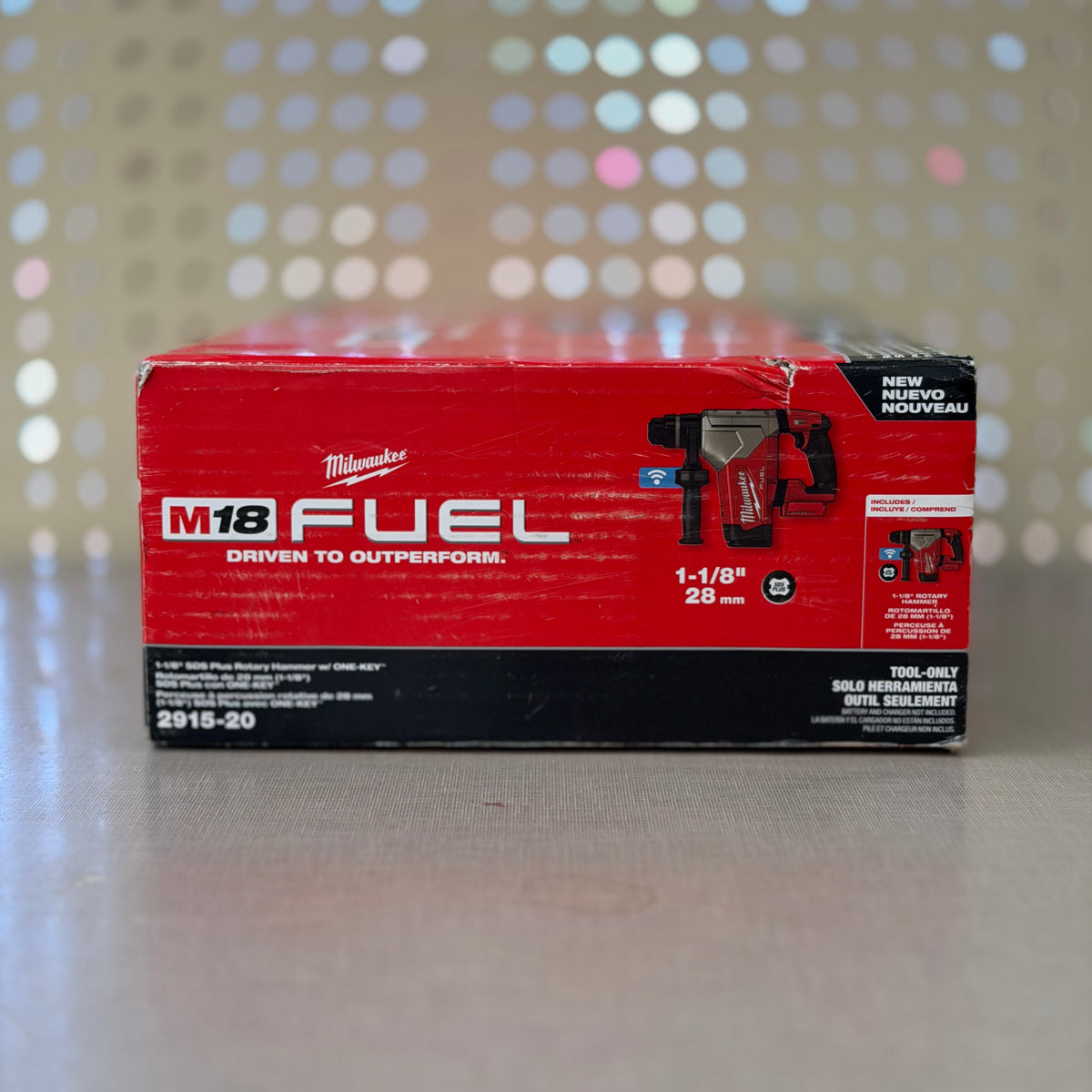 Milwaukee 2915-20 M18 FUEL 1-1/8" SDS Plus Rotary Hammer w/ ONE-KEY, Tool Only