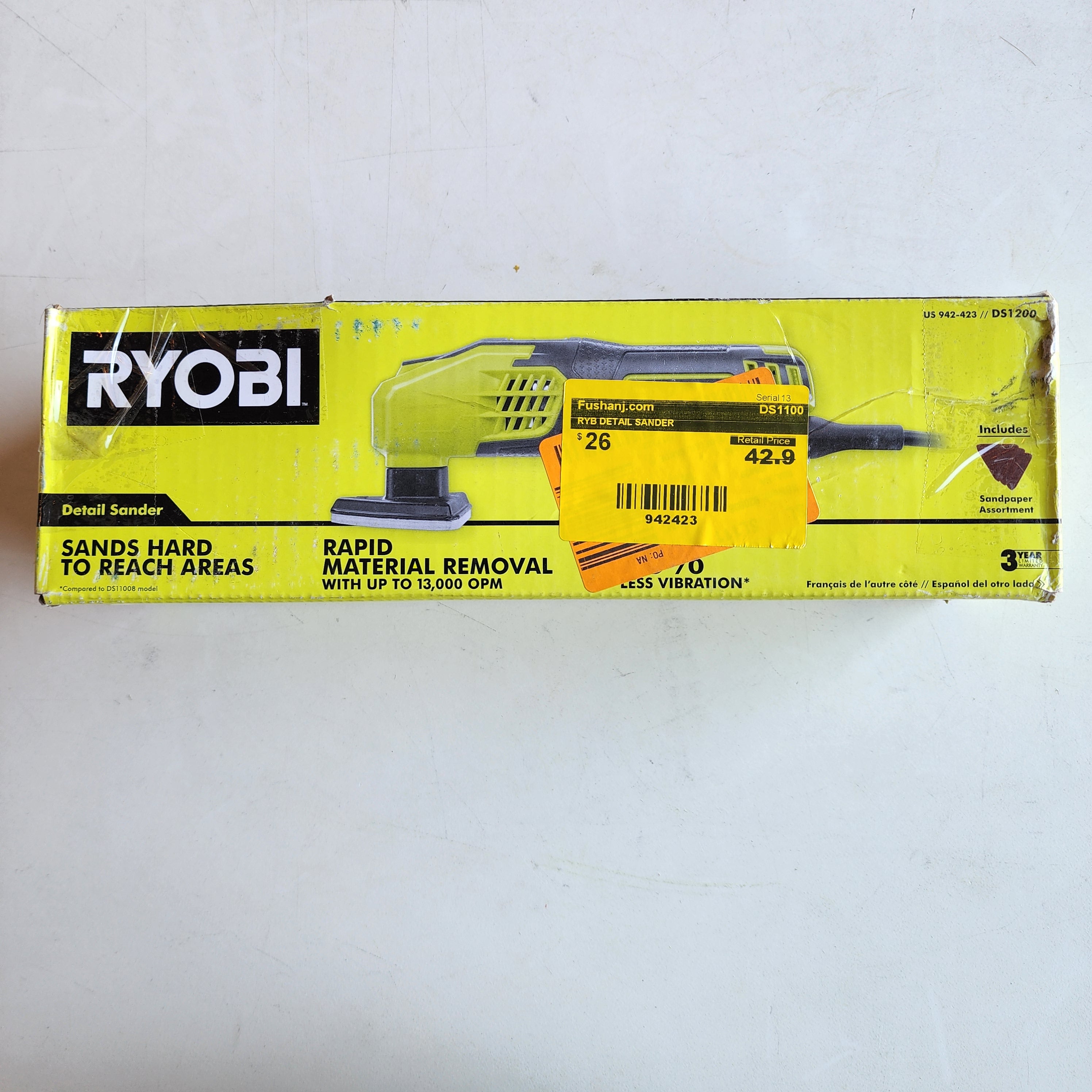 Ryobi DETAIL SANDER (DS1100)