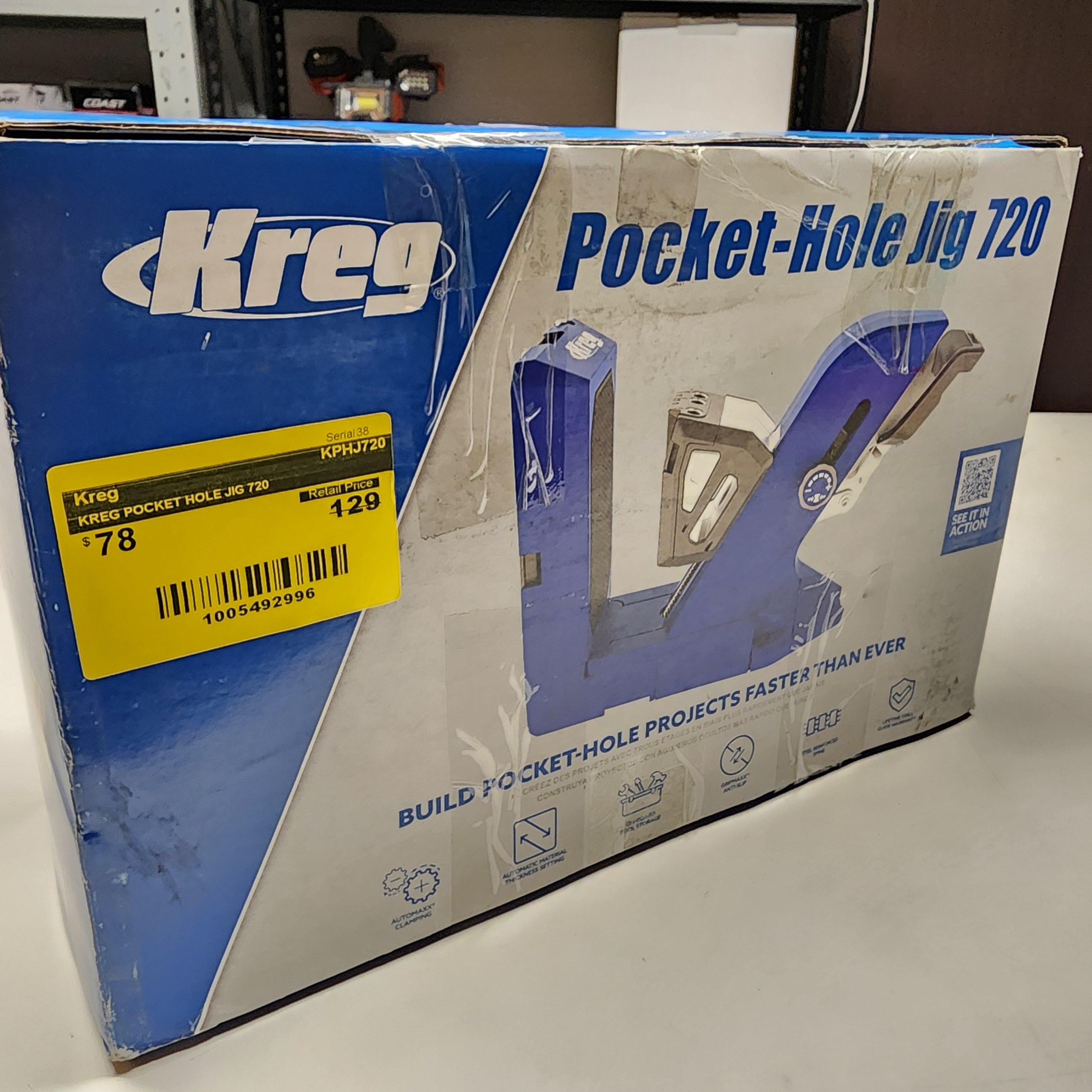 KREG POCKET HOLE JIG 720 (KPHJ720)