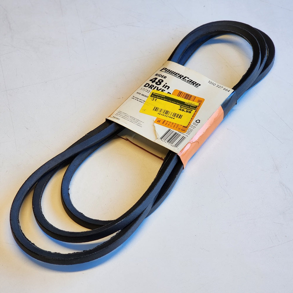 Drive Belt for 48 in. cut John Deere mowers, Replaces OEM Numbers GX20305, GY20571 (PCR10437)