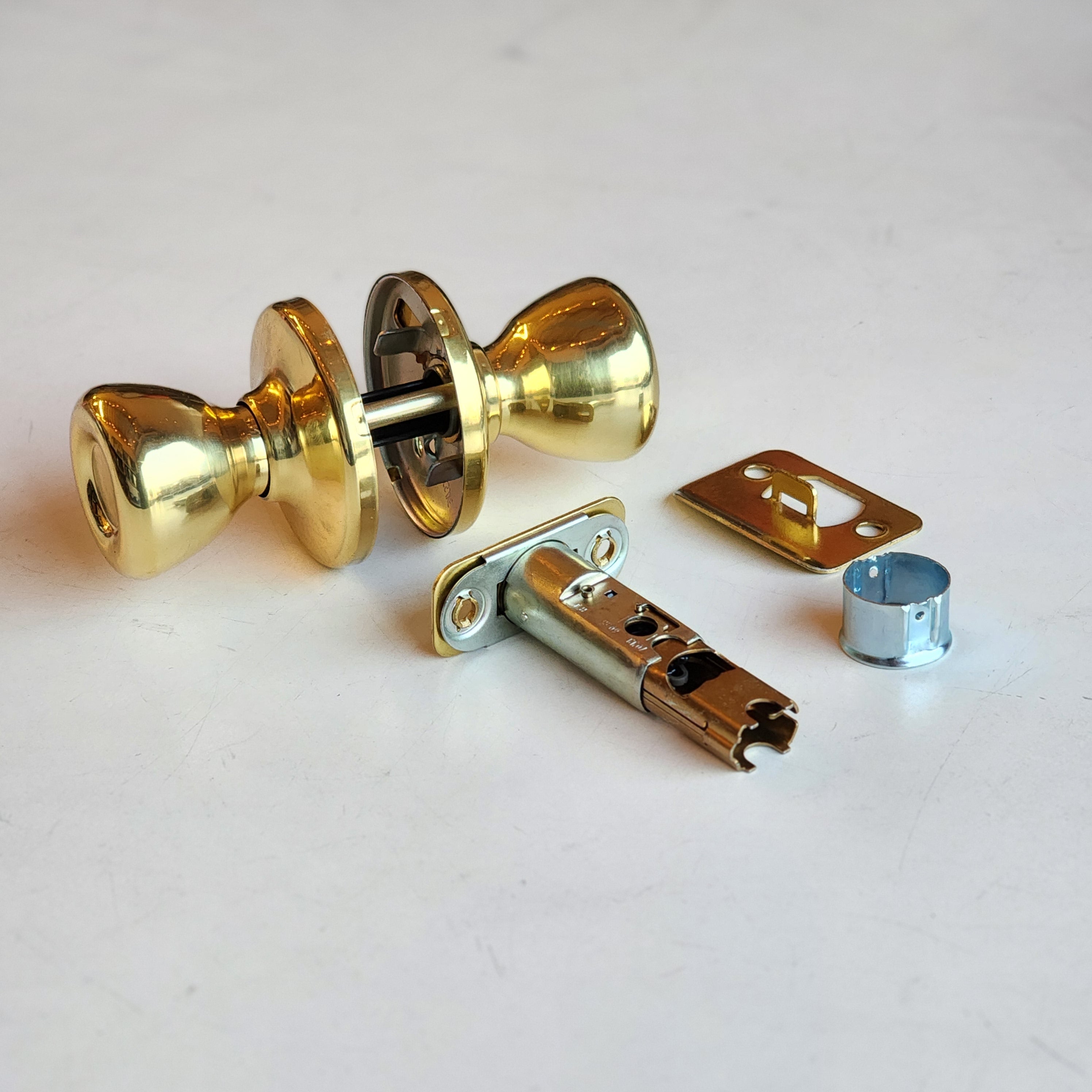 KS SEC TYLO HALL/CLOSET POL BRASS (200T 3 CP)