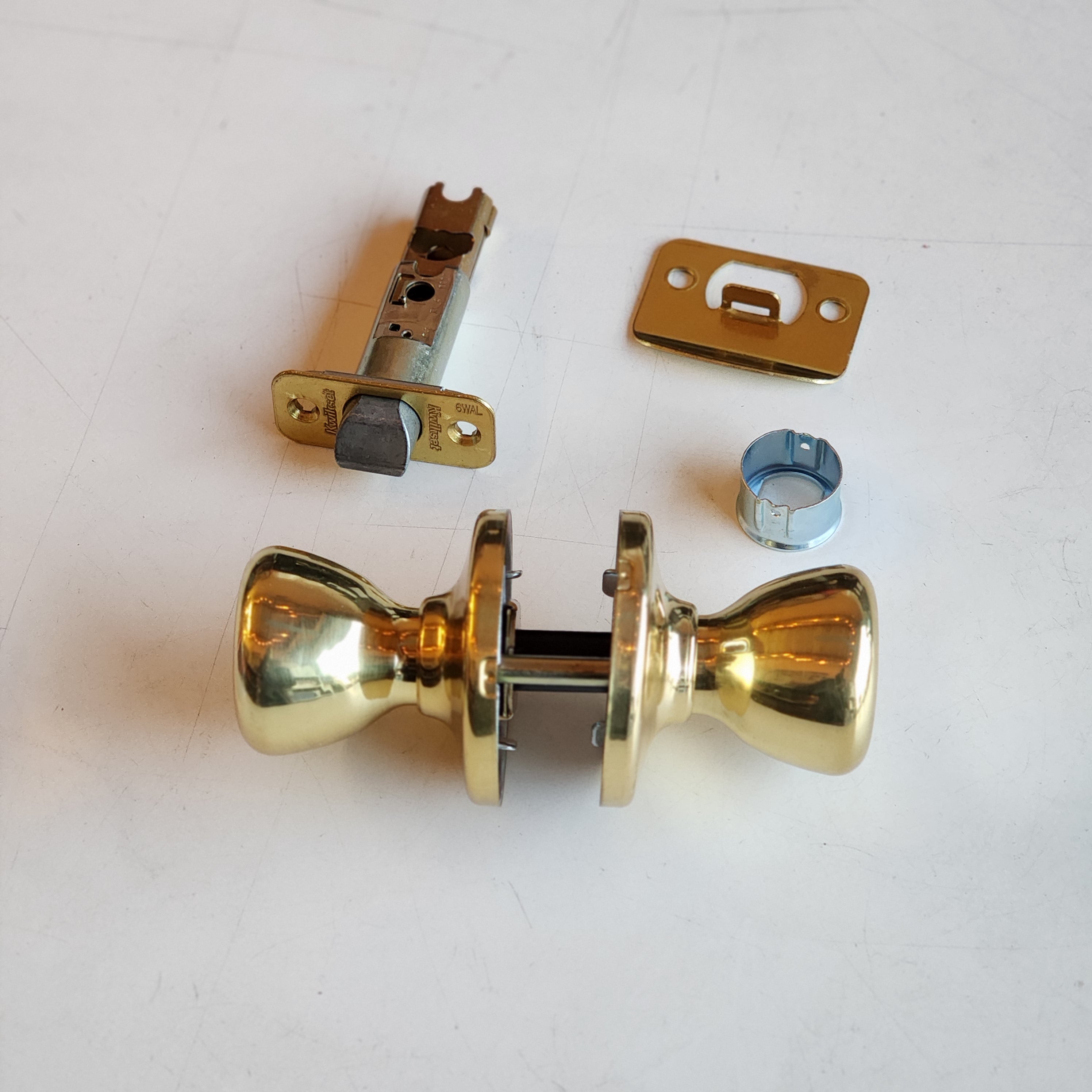 KS SEC TYLO HALL/CLOSET POL BRASS (200T 3 CP)