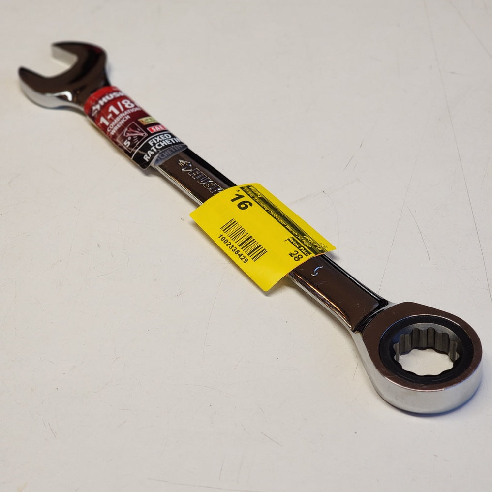 1-1/8 in. Ratcheting Combination Wrench (12-Point) (HRW1I18)