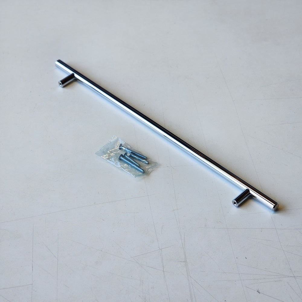 Bar Pulls 12-5/8 in. (320mm) Modern Polished Chrome Bar Cabinet Pull (BP1901426)