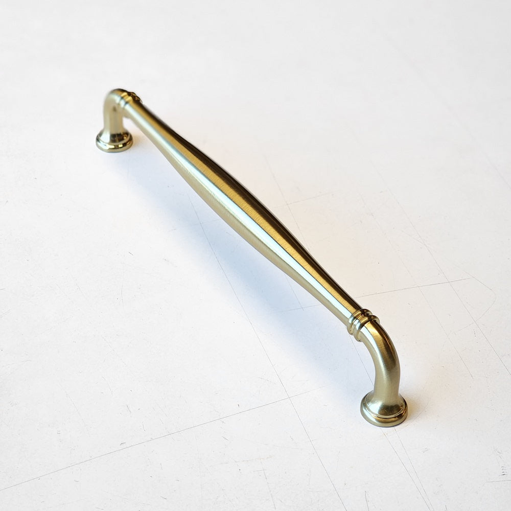 Paris 8 in. (203 mm) Center-to-Center Satin Brass Drawer Pull (RL004791)