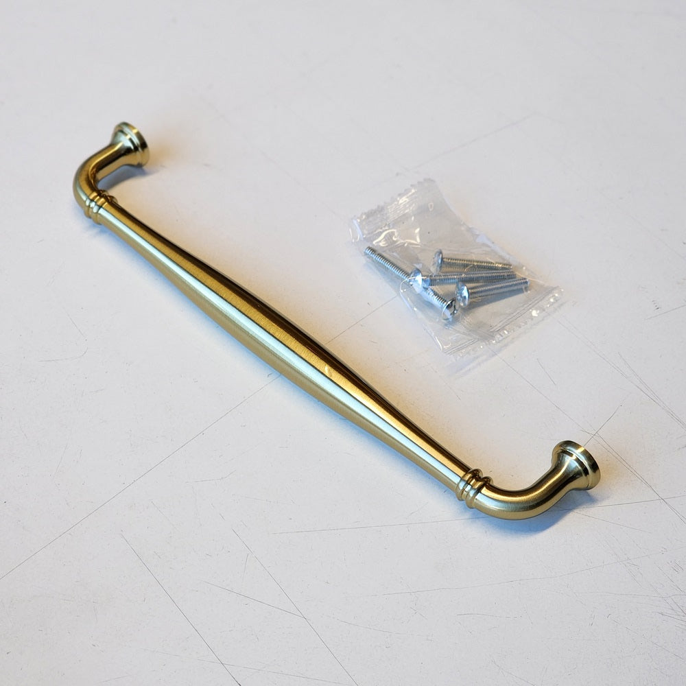 Paris 8 in. (203 mm) Center-to-Center Satin Brass Drawer Pull (RL004791)