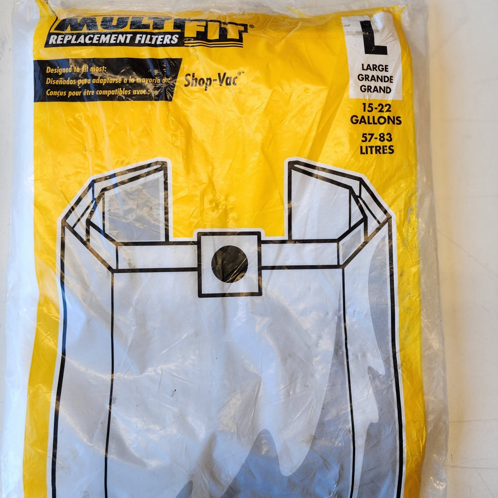 SHOPVAC/GENIE 15-22 BAG FLTRS 3PK (VF2008)