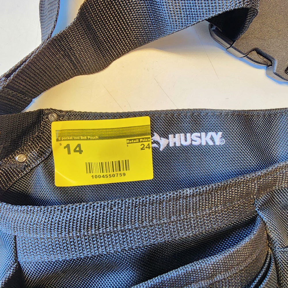 husky 6pocket tool pouch