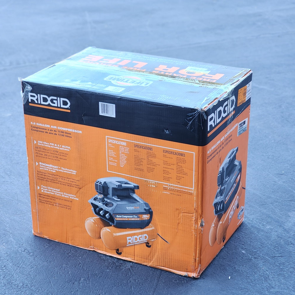 4.5 Gal. Portable Electric Quiet Air Compressor (OF45200SS)