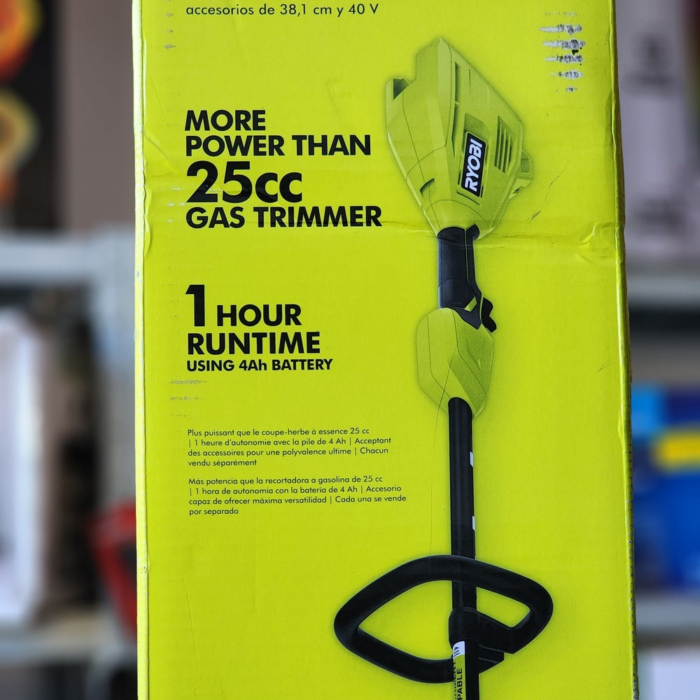 40V 15 in. Expand-It Cordless Battery Attachment Capable String Trimmer (Tool Only) (RY40ST01B)