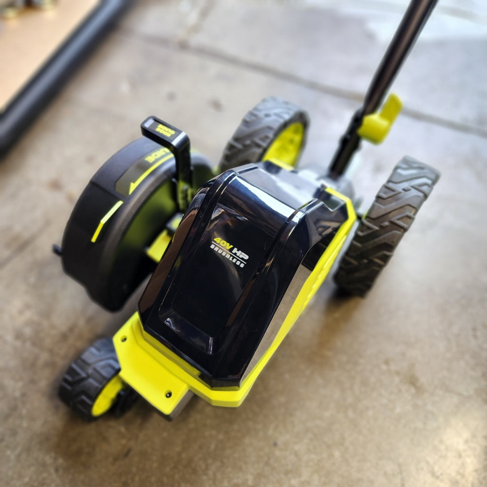 40V HP Brushless 9 in. Cordless Edger with 4.0 Ah Battery and Charger (RY40760VNM)