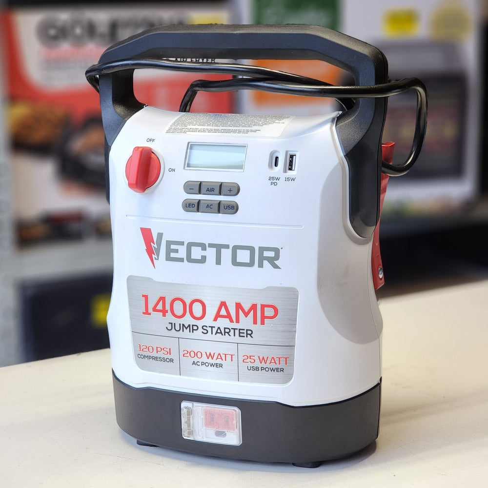 1400A Jump Starter, Compressor, USB and AC Power (VECJ14C)