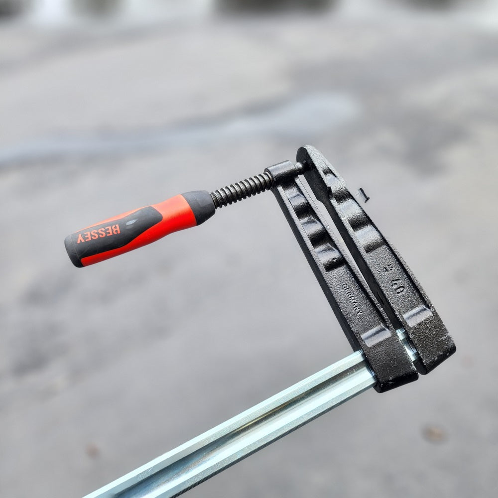 TG Series 16 in. Bar Clamp with Composite Plastic Handle and 7 in. Throat Depth (TG7.016+2K)