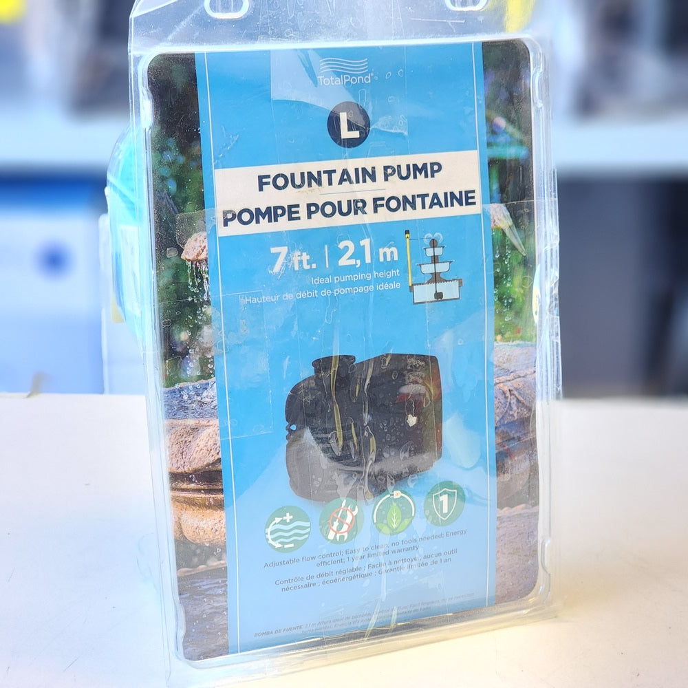 Total Pond Fountain Pump 285-525GPH