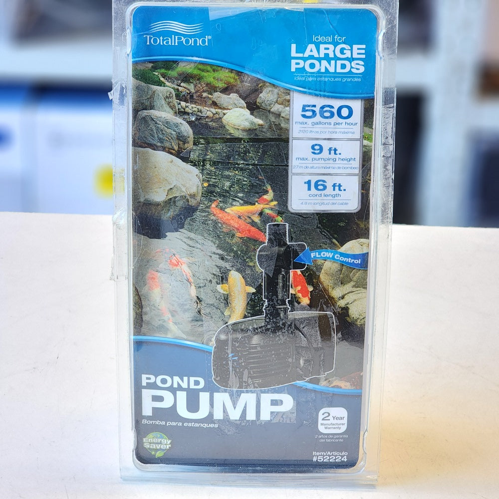 TOTAL POND POND PUMP 560 GPH (DD11560)