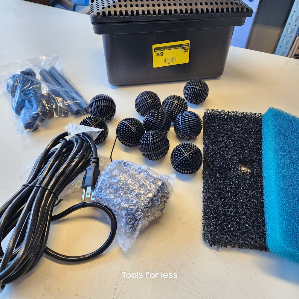 Complete Filter Kit with 300-GPH Pump