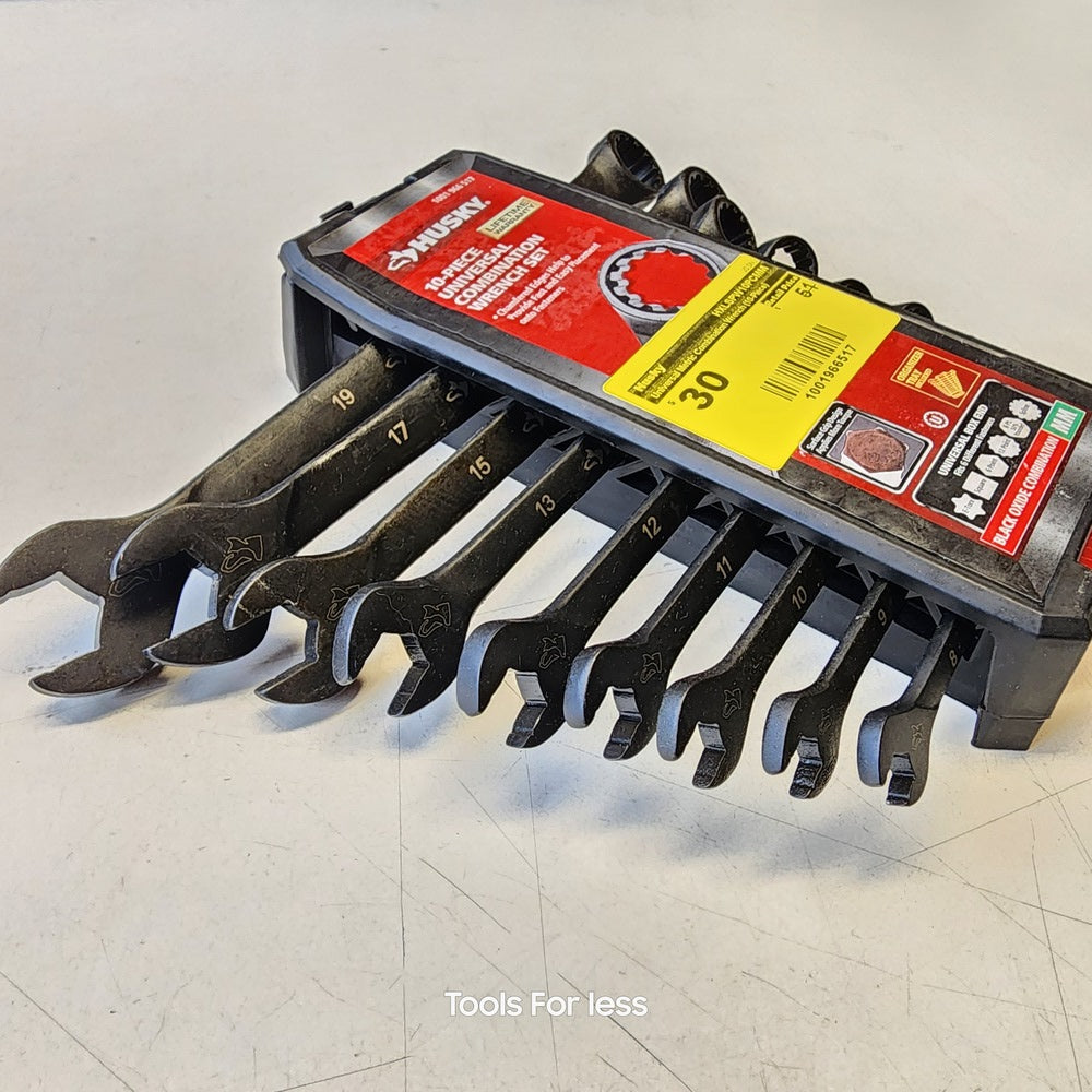 Universal Metric Combination Wrench (10-piece)