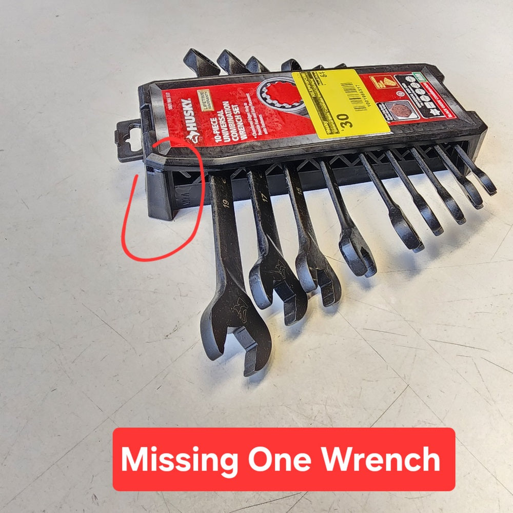 Universal Metric Combination Wrench (10-piece)