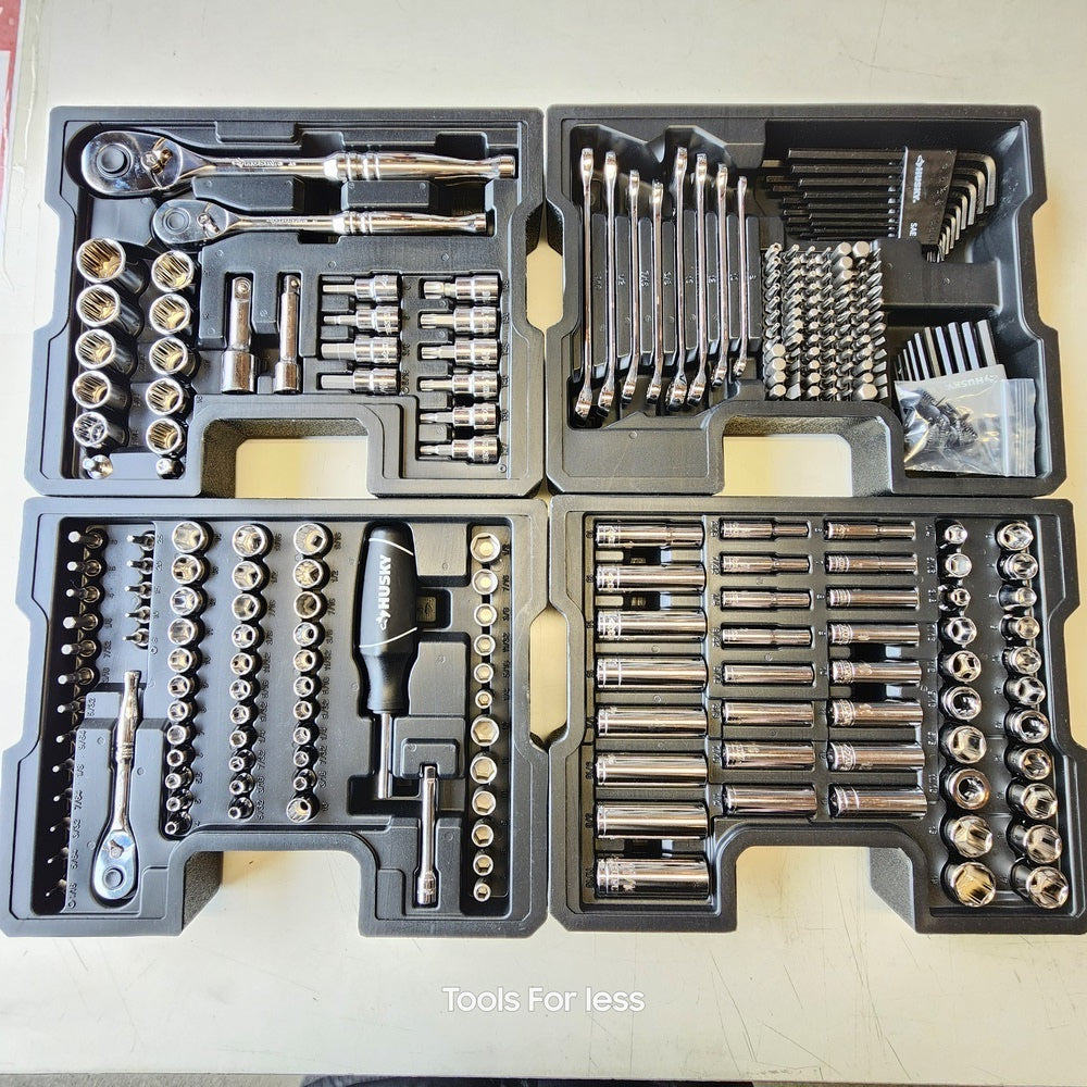 MECHANICS TOOL SET WITH BUILD-OUT STORAGE TRAYS (270-PIECE)