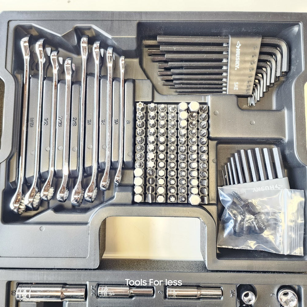 MECHANICS TOOL SET WITH BUILD-OUT STORAGE TRAYS (270-PIECE)