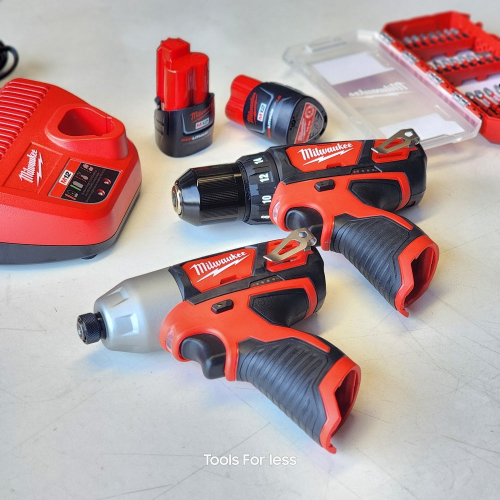 M12 12-Volt Lithium-Ion Cordless 2-Tool Combo Kit