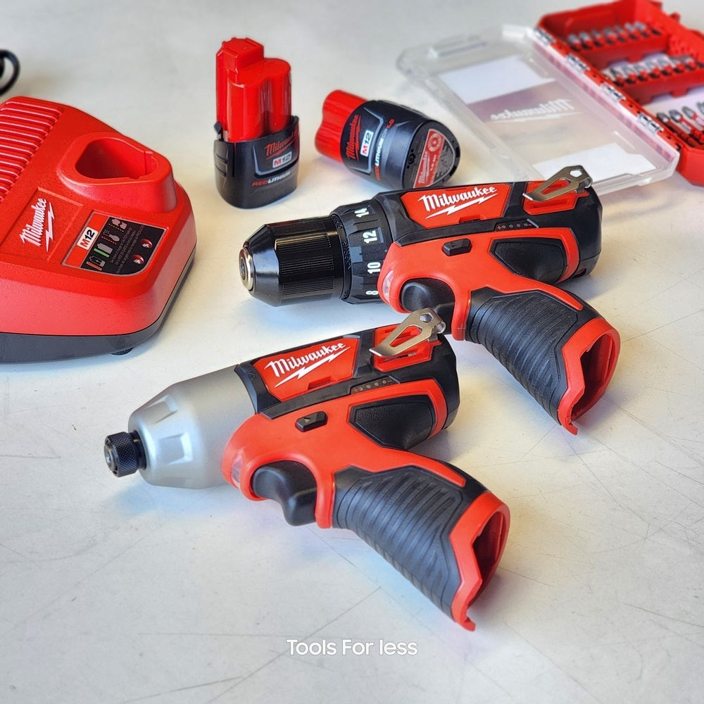 M12 12-Volt Lithium-Ion Cordless 2-Tool Combo Kit