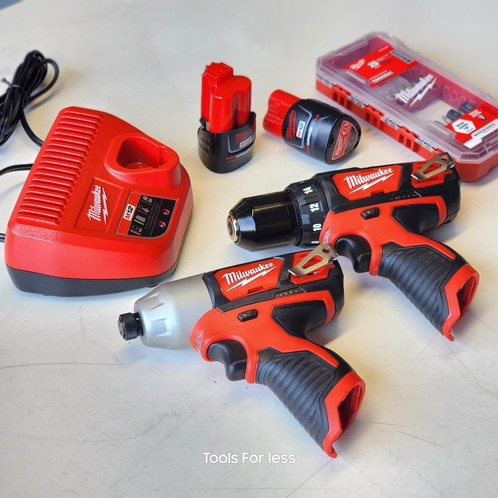 M12 12-Volt Lithium-Ion Cordless 2-Tool Combo Kit