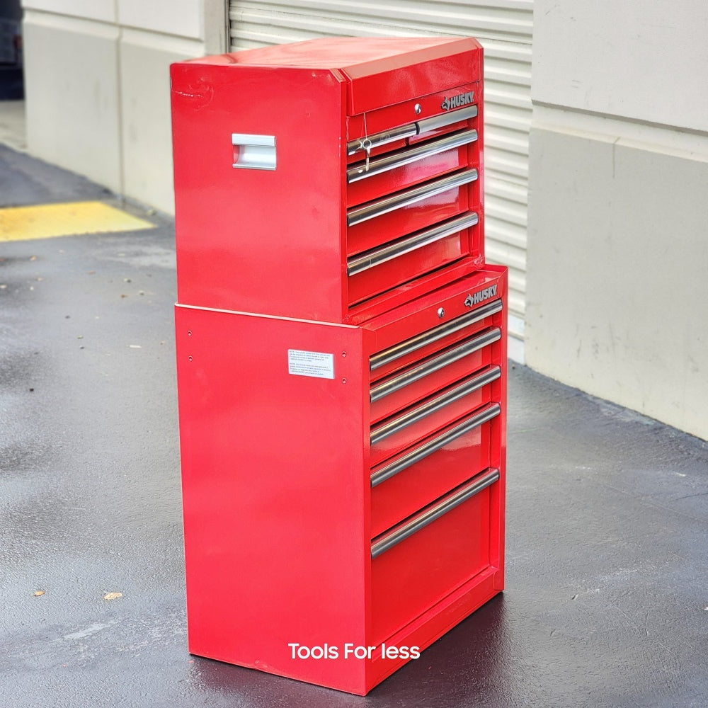 Tool Storage 27 in. W Standard Duty Red Tool Chest Combo (H27CH5TR5RED)