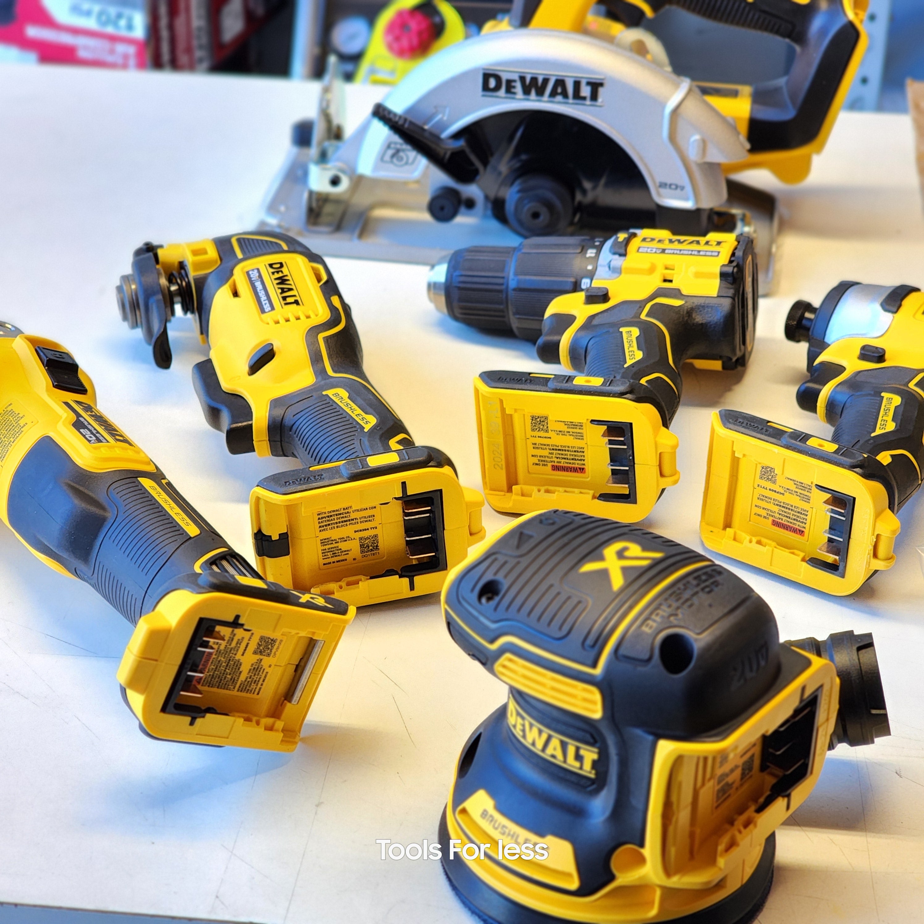 DEWALT 20-VOLT MAX TOUGH SYSTEM LITHIUM-ION 6 TOOL