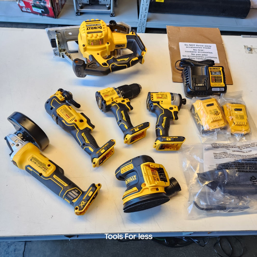 DEWALT 20-VOLT MAX TOUGH SYSTEM LITHIUM-ION 6 TOOL