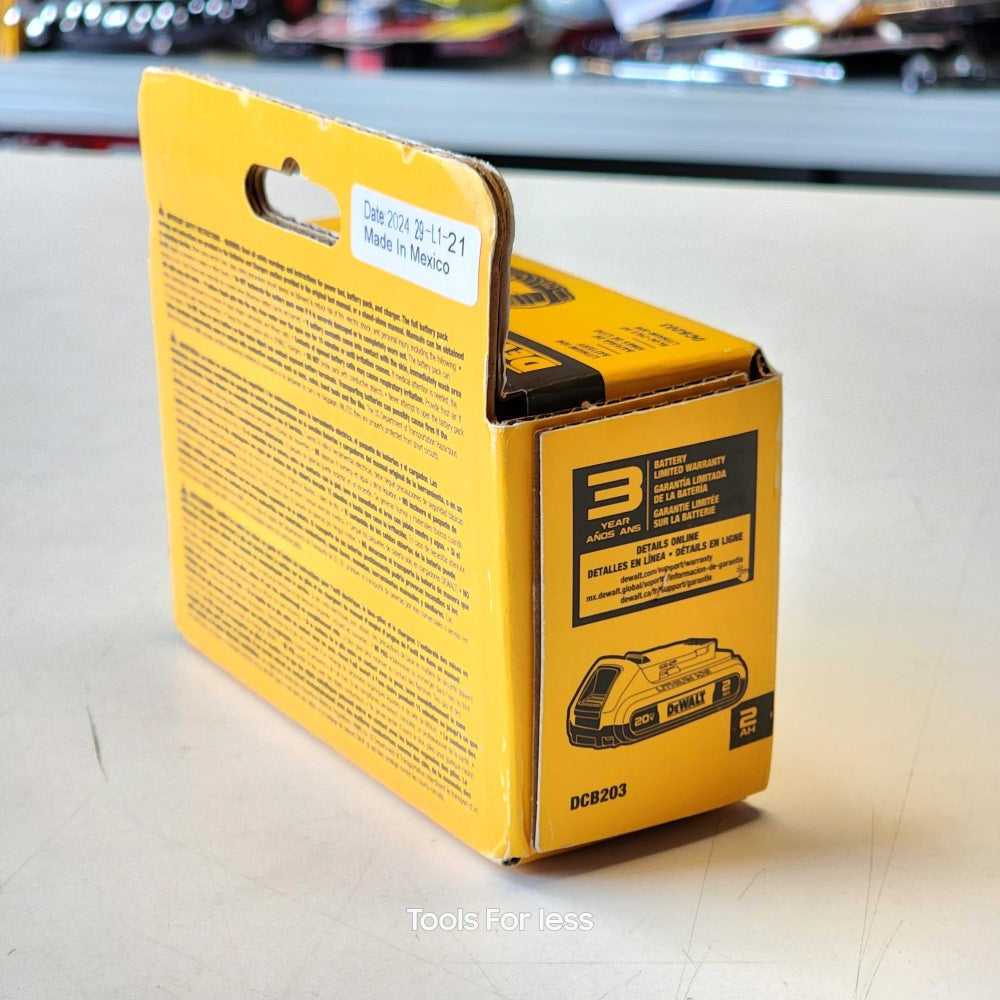 20V MAX COMPACT LITHIUM-ION 2.0 Ah BATTERY PACK