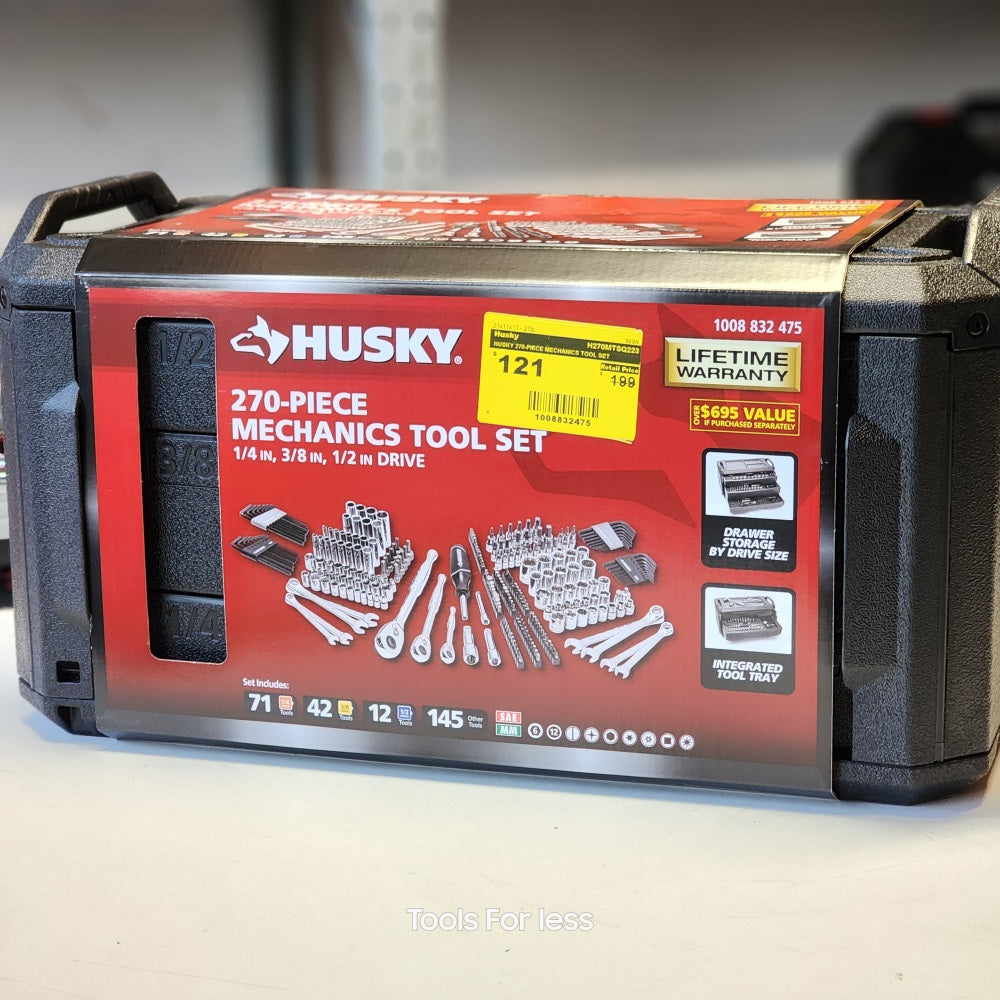 HUSKY 270-PIECE MECHANICS TOOL SET