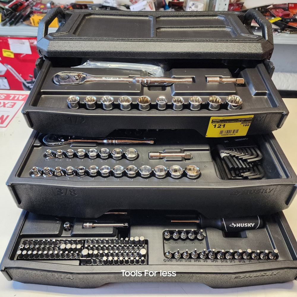 HUSKY 270-PIECE MECHANICS TOOL SET (H270MTSQ223)