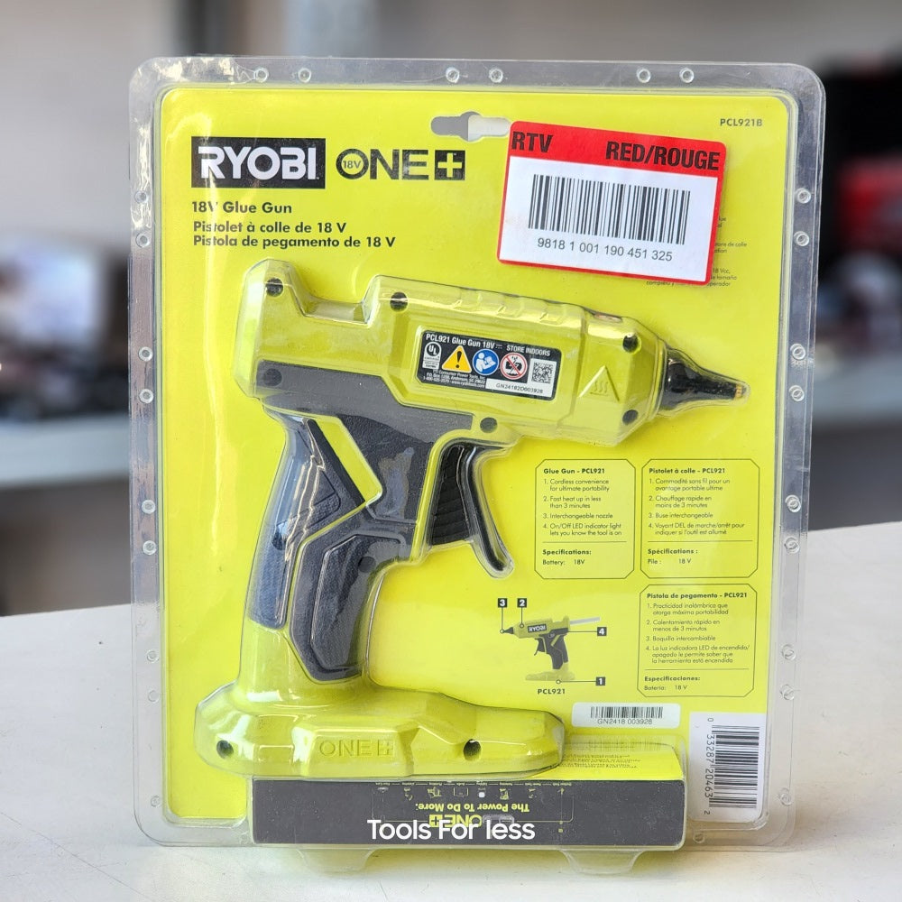 ONE+ 18V CORDLESS GLUE GUN (TOOL ONLY)