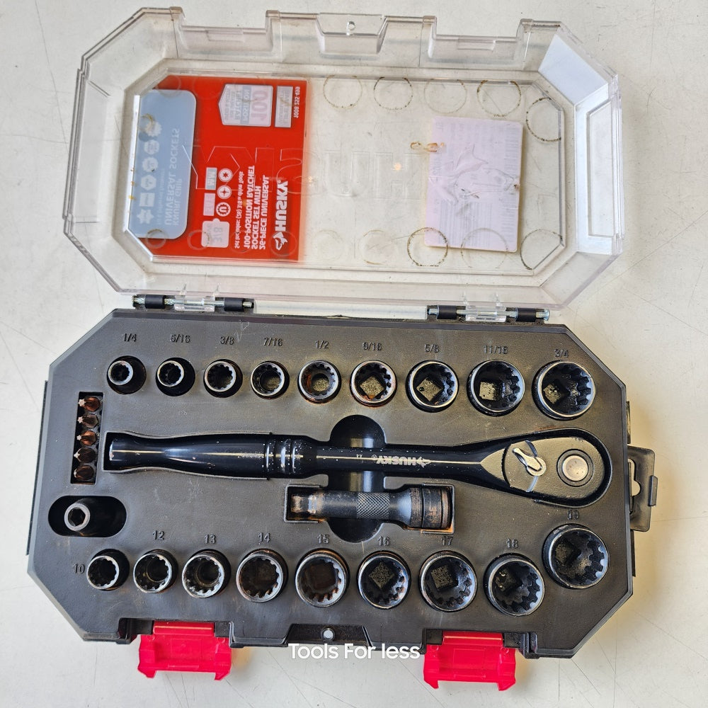 100 POSITION 3/8 in. DRIVE UNIVERSAL SOCKET WRENCH SET