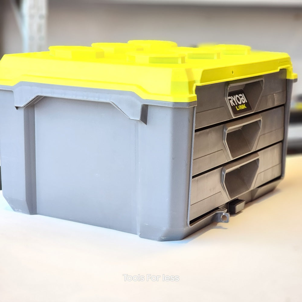 RYOBI LINK 20 in. 3-DRAWER MODULAR HAND TOOL BOX