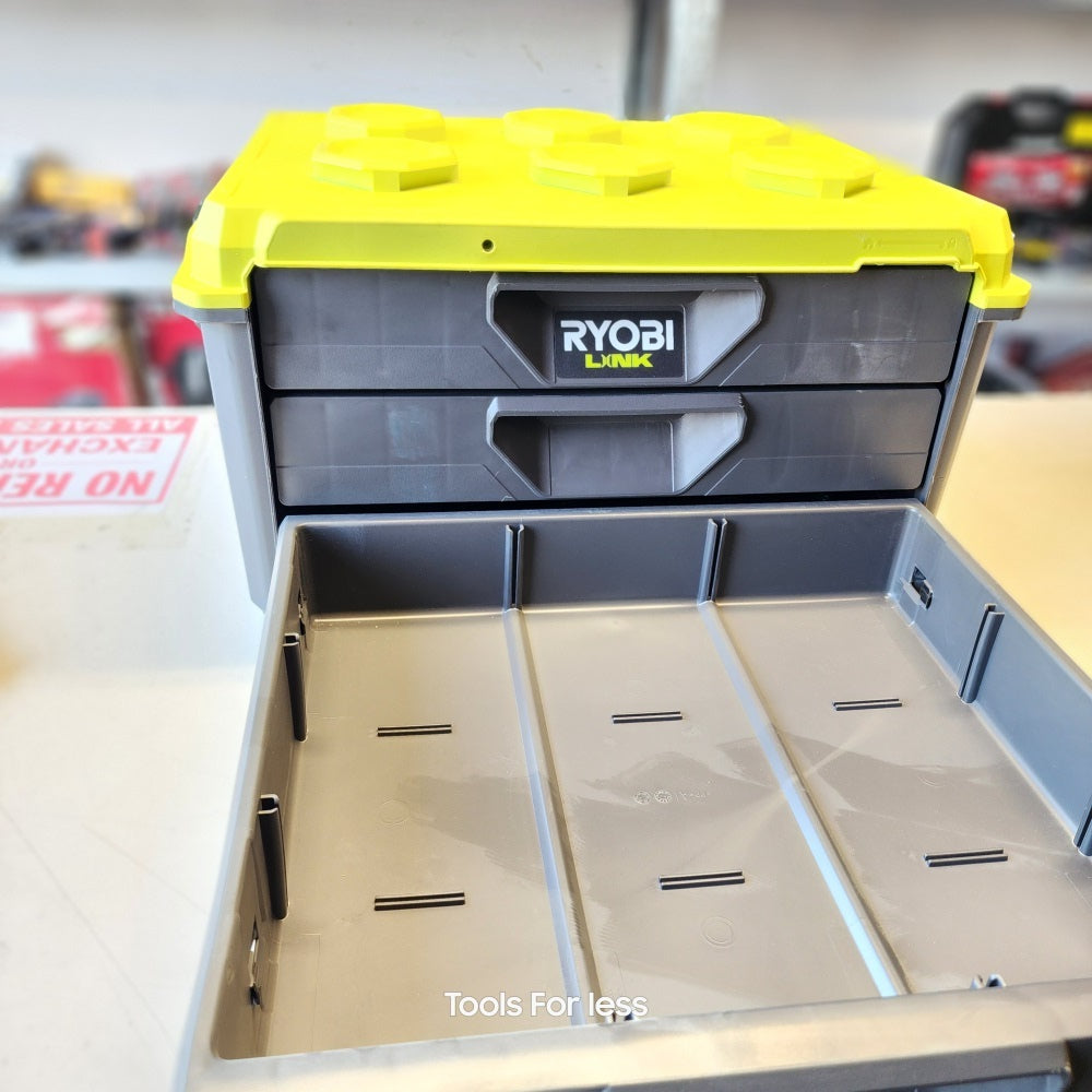 RYOBI LINK 20 in. 3-DRAWER MODULAR HAND TOOL BOX