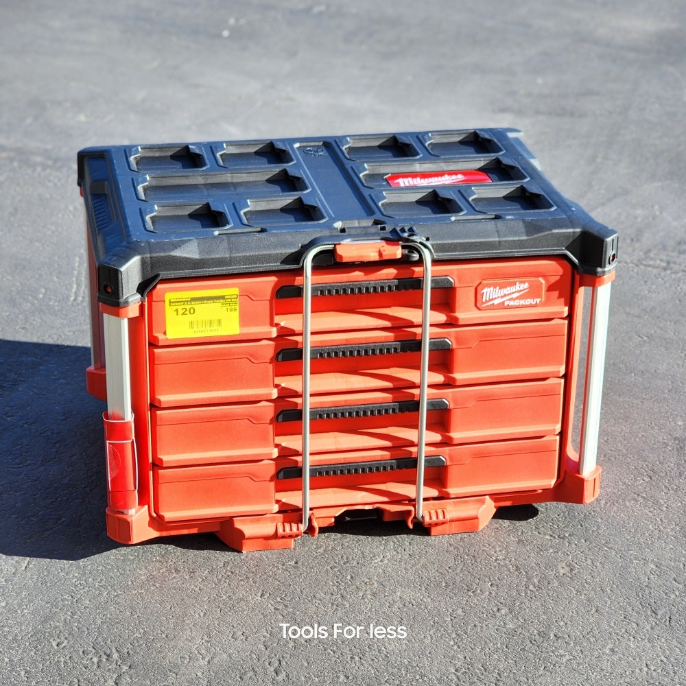 PACKOUT 22 in MODULAR 4 DRAWER TOOL BOX WITH METAL