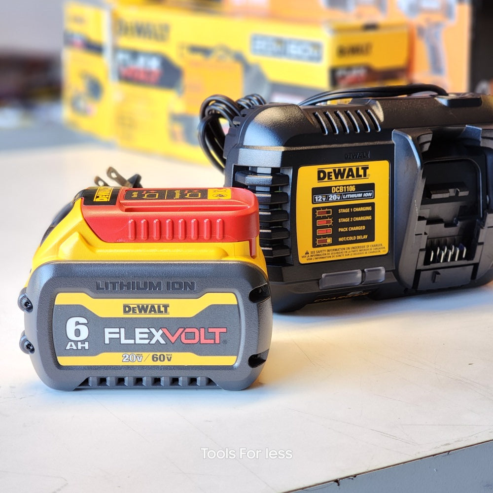 FLEXVOLT 20V/60V MAX LITHIUM-ION 6.0Ah BATTERY