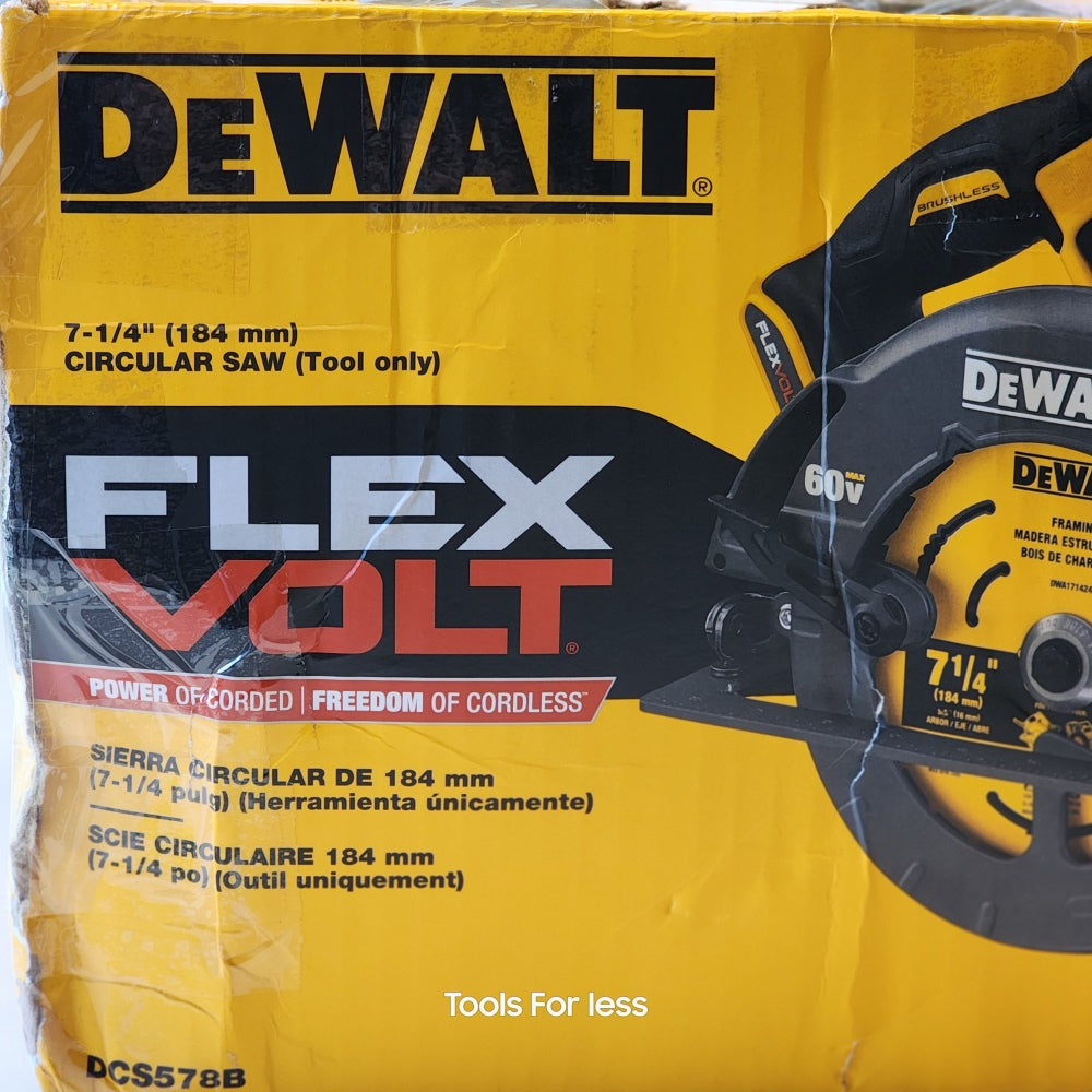 60V BL 7 1/4 CIRCULAR SAW