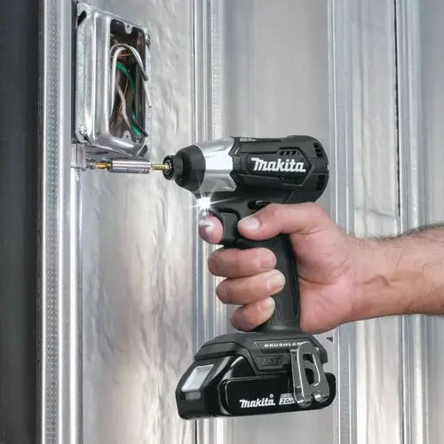 Makita CX200RB 18V LXT Sub-Compact Brushless 2-Piece Combo Kit - Drill Driver and Impact Driver 2.0Ah Factory Serviced