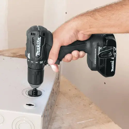 Makita CX200RB 18V LXT Sub-Compact Brushless 2-Piece Combo Kit - Drill Driver and Impact Driver 2.0Ah Factory Serviced