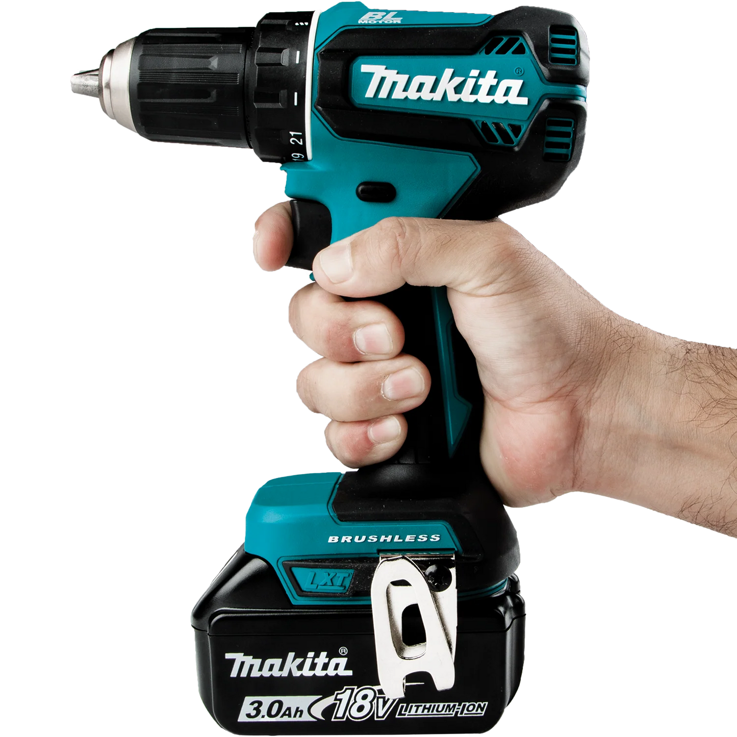 Makita XFD131 18V LXT Lithium-Ion Brushless Cordless 1/2 in. Driver-Drill Kit (3.0Ah) (Factory Serviced)