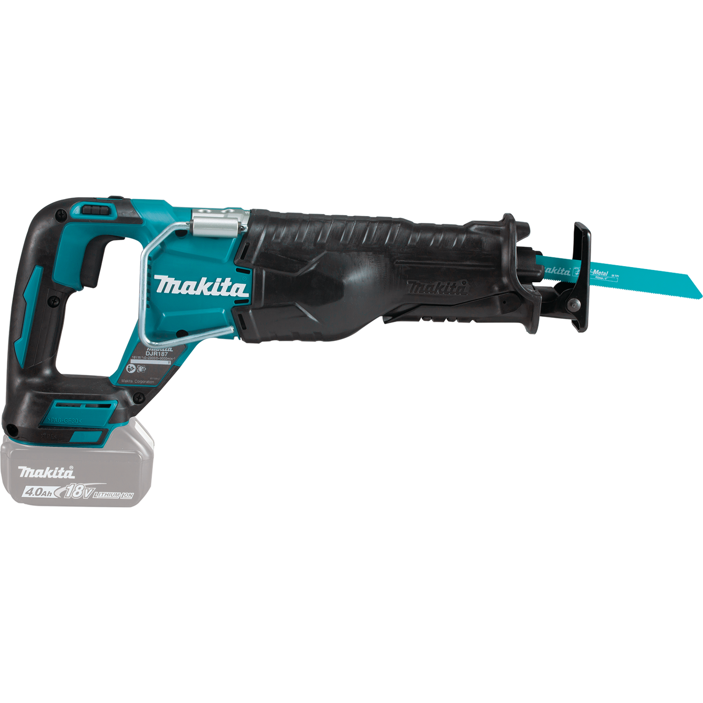 Makita XRJ05Z 18V Lithium-Ion Brushless Reciprocating Saw (Factory Serviced)