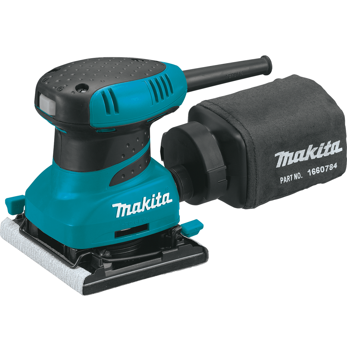 Makita BO4556 1/4-sheet finishing sander with dust bag