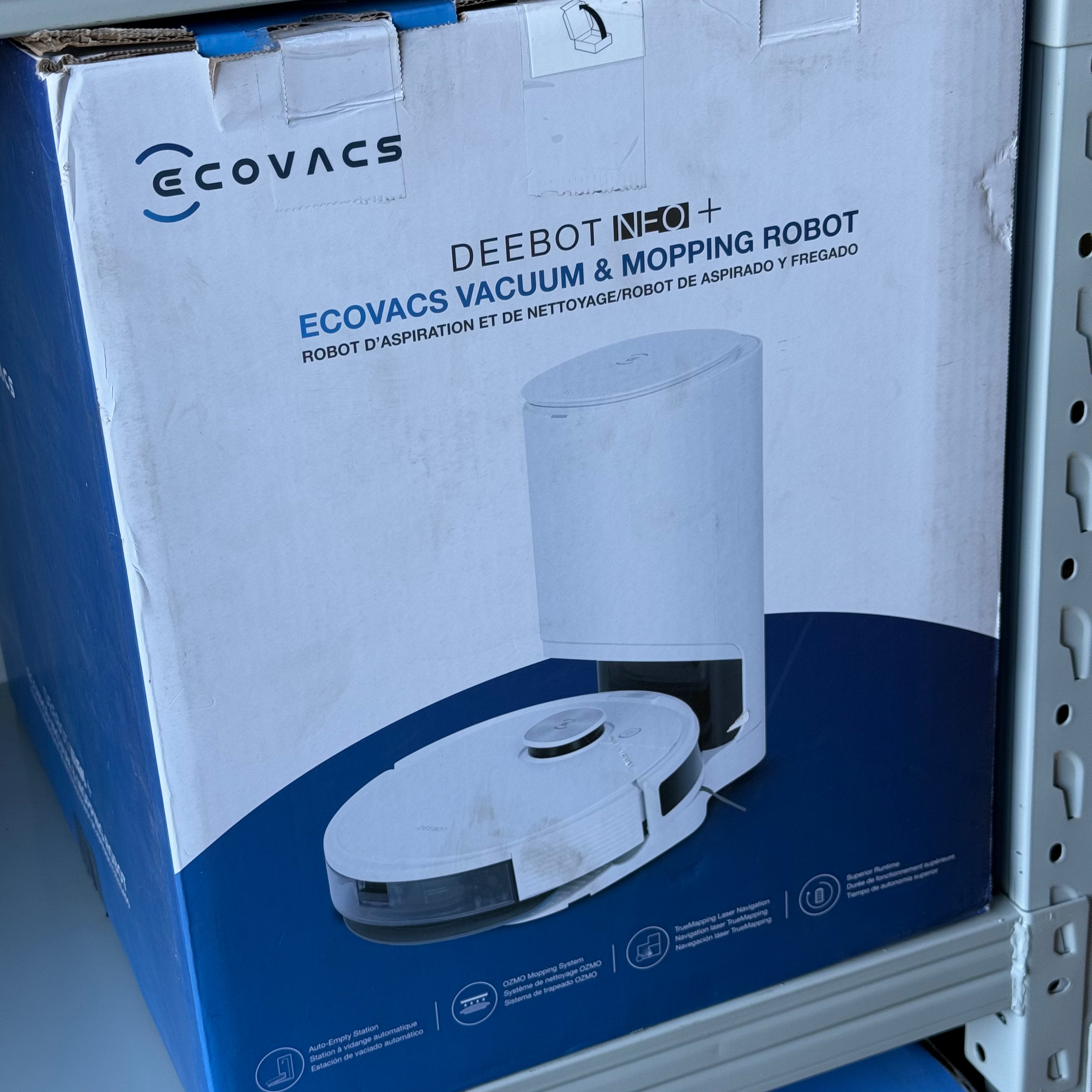 ECOVACS NEO+VACMOP ROBOT (Used)