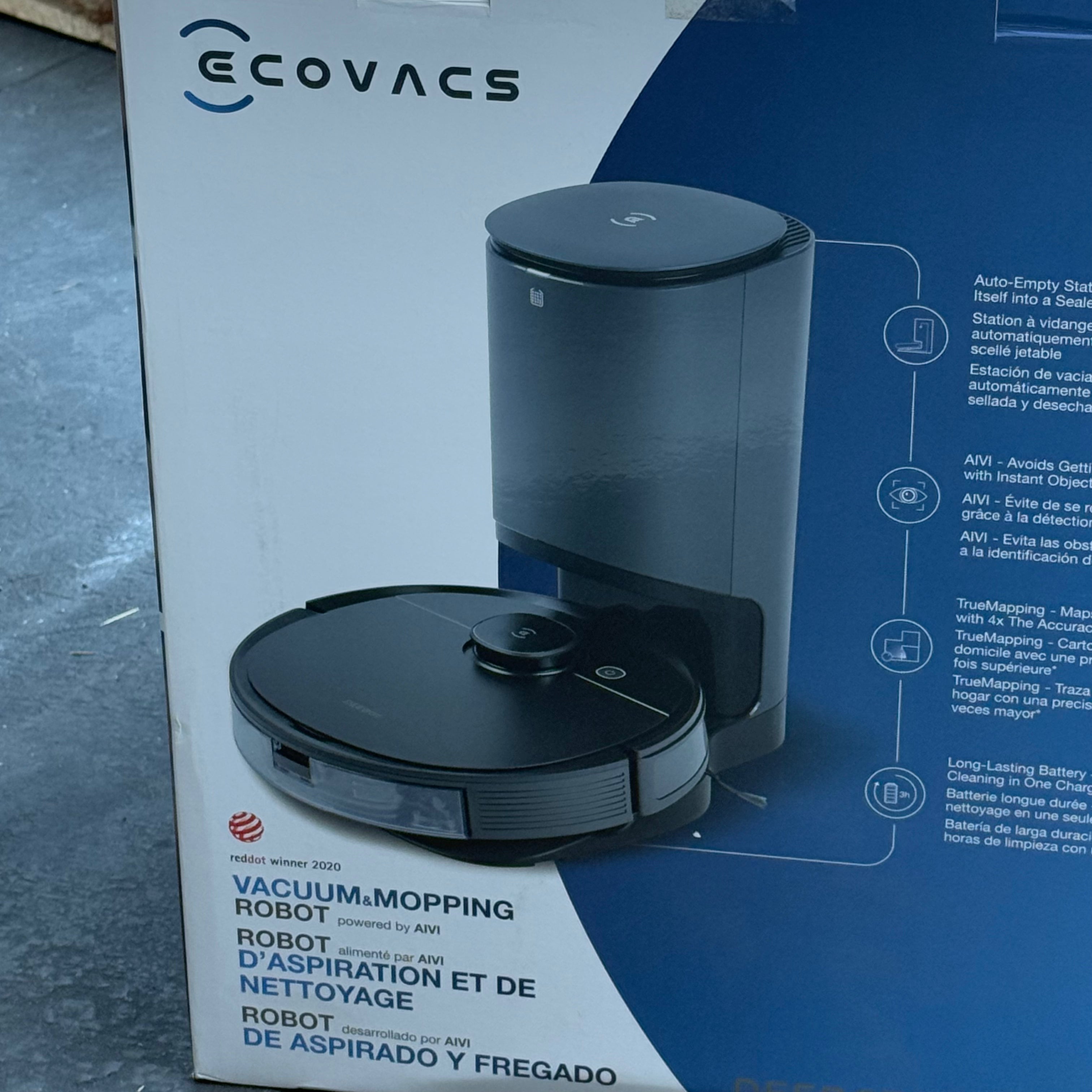 ECOVACS T8 VAC AIVI + MOP (Used)