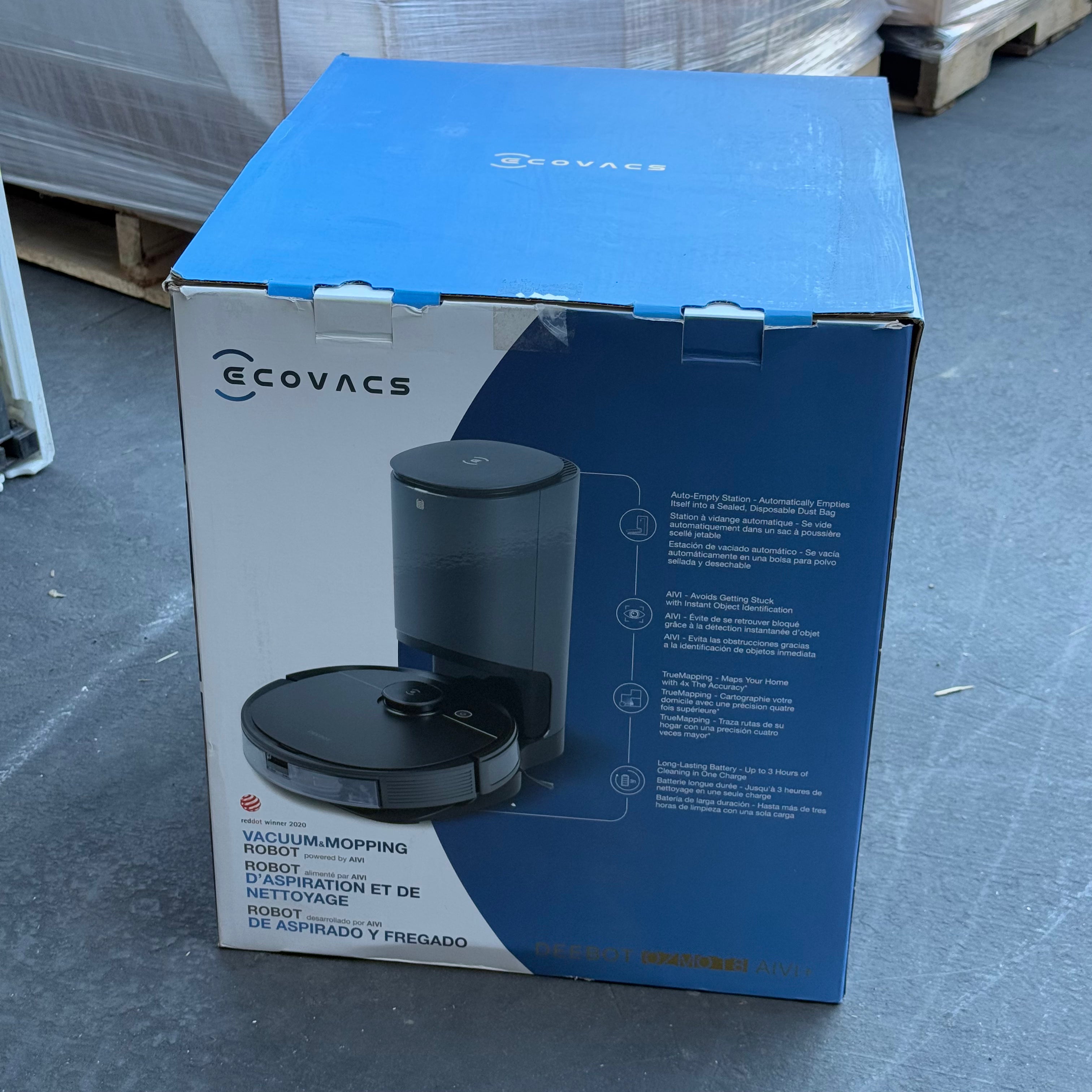 ECOVACS T8 VAC AIVI + MOP (Used)